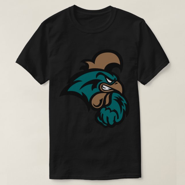 Coastal Carolina Chanticleers Eagles Sticker T-Shirt (Design Front)