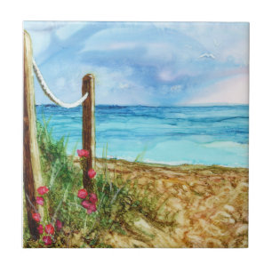 Coastal ceramic tile