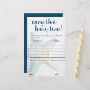 Coastal Chic   Blue Starfish Name that Tune Game