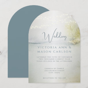 Coastal Chic Wedding Invitations