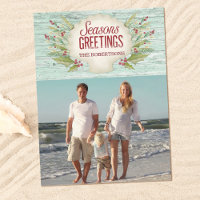 Coastal Christmas Beach Holiday Photo