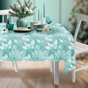 Coastal Christmas Foliage Berries Pattern#7 ID1009 Tablecloth