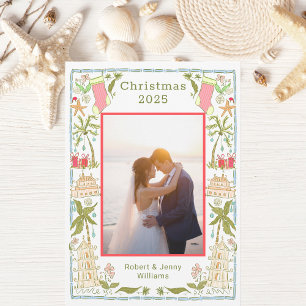 Coastal Christmas Holiday with Beachy Border