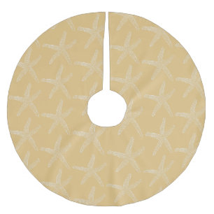 Coastal Christmas Starfish Tree Skirt