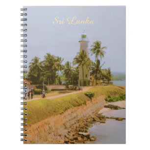 Coastal city of Galle, Sri Lanka Travel Souvenir Notebook