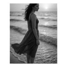 “Coastal Clarity — 2026 Solo Travel Calendar Art”