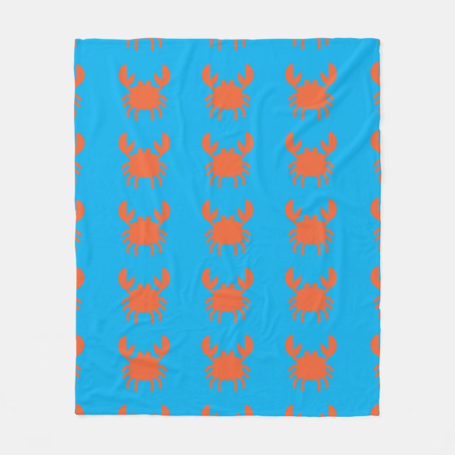Coastal Claw Fleece Blanket (Front)