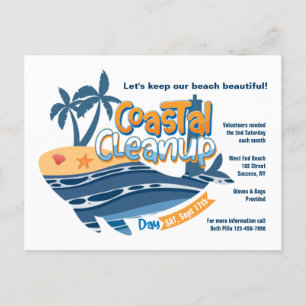 Coastal Cleanup Postcard