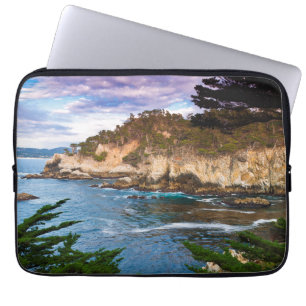Coastal Cliff Landscape Laptop Sleeve