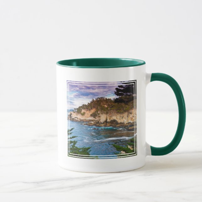 Coastal Cliff Landscape Mug (Right)