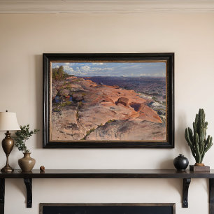 Coastal cliffs at Villinki, Helmi Biese Poster