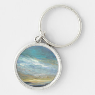 Coastal Clouds Key Ring