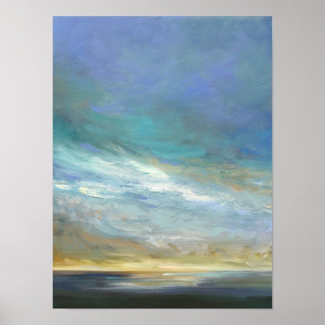 Coastal Clouds Poster (Front)