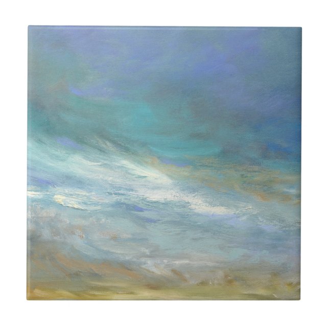 Coastal Clouds Tile (Front)