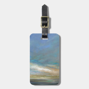 Coastal Clouds with Ocean Luggage Tag