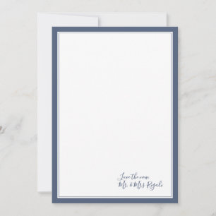 Coastal Colours Wedding Thank You Cards