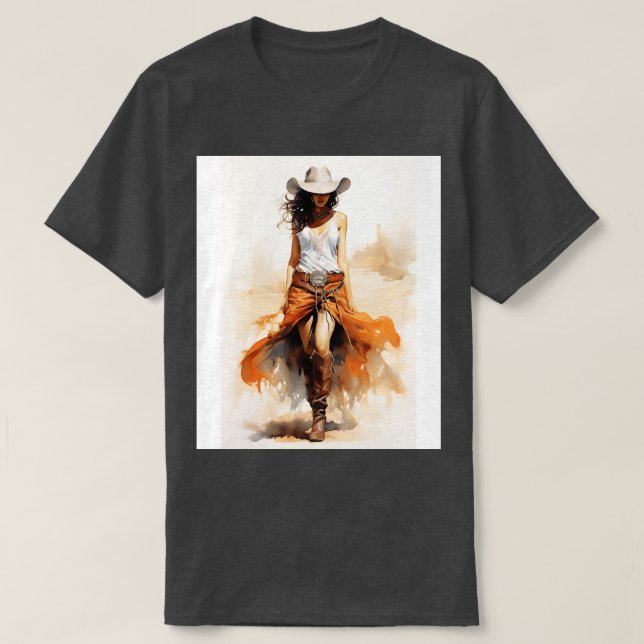Coastal Cowgirl 6 T-Shirt (Design Front)