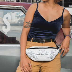 Coastal Cowgirl Bachelorette  Bum Bags