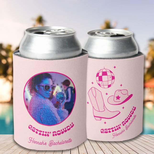 Coastal Cowgirl Bachelorette Party Favour Can Cooler (Coastal Cowgirl Bachelorette Party Favor Can Cooler
)
