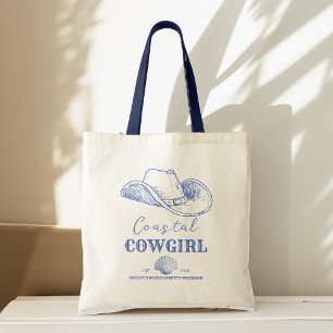 Coastal Cowgirl Bachelorette party favours Tote Bag