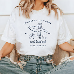 Coastal Cowgirl Bachelorette  T-Shirt