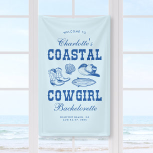 Coastal Cowgirl Bachelorette Weekend Banner