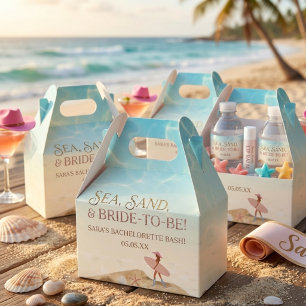 Coastal Cowgirl Bash bachelorette party theme Favour Box