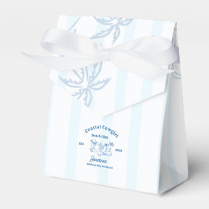 Coastal cowgirl Blue Ocean Bachelorette weekend Favour Box