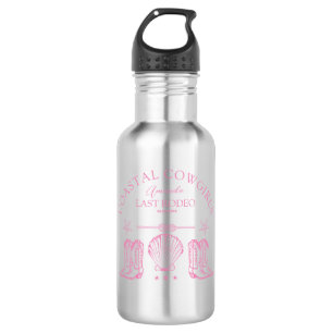 Coastal Cowgirl Boots Western Bachelorette Party 532 Ml Water Bottle