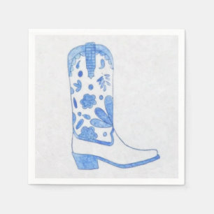 Coastal Cowgirl Cocktail Napkin