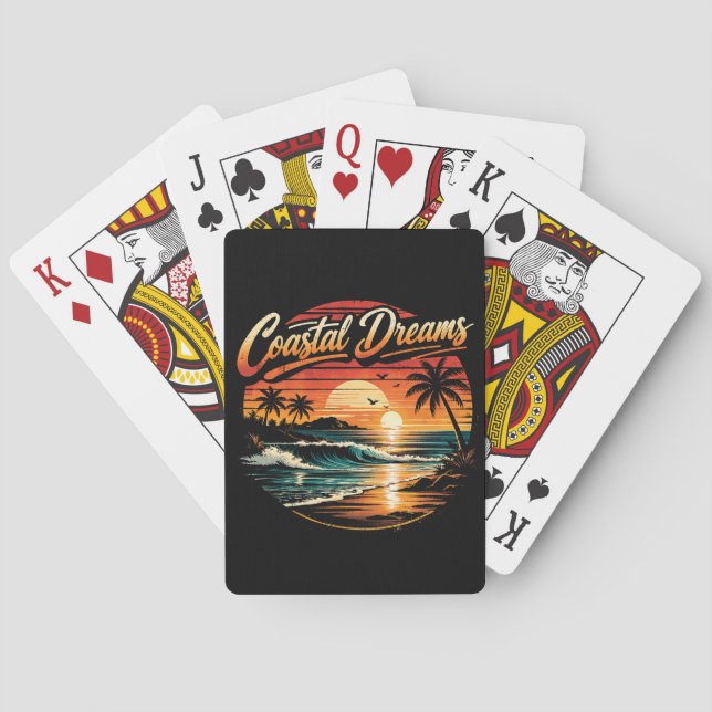 Coastal Dreams Playing Cards (Back)