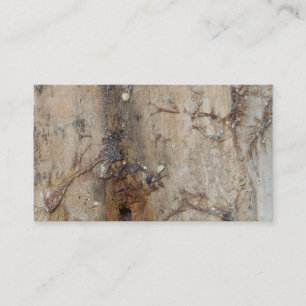 Coastal Driftwood Picture Business Card