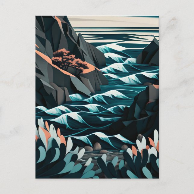 Coastal Energy Invitation Postcard (Front)