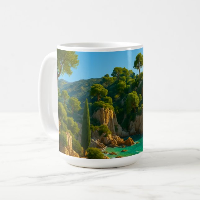 Coastal Escape Coffee Mug (Front Left)