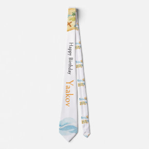Coastal Explorer 4th Birthday Tie