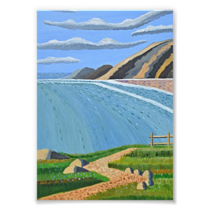 Coastal Footpath poster