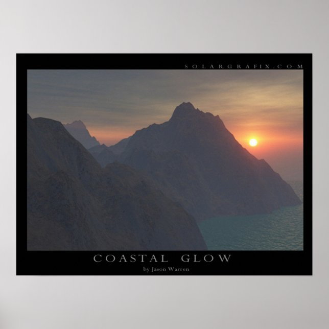 Coastal Glow Poster (Front)