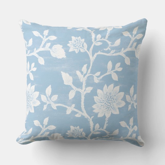 Coastal Granddaughter Throw Pillow (Front)