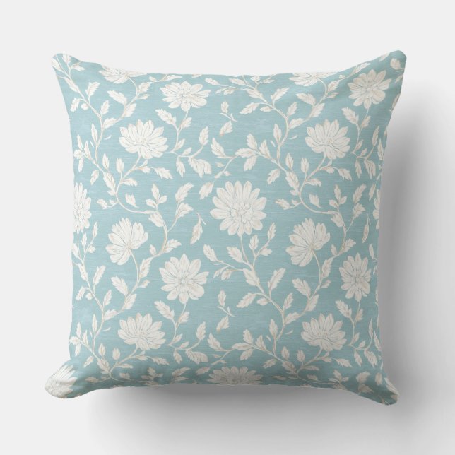 Coastal Granddaughter Throw Pillow (Front)