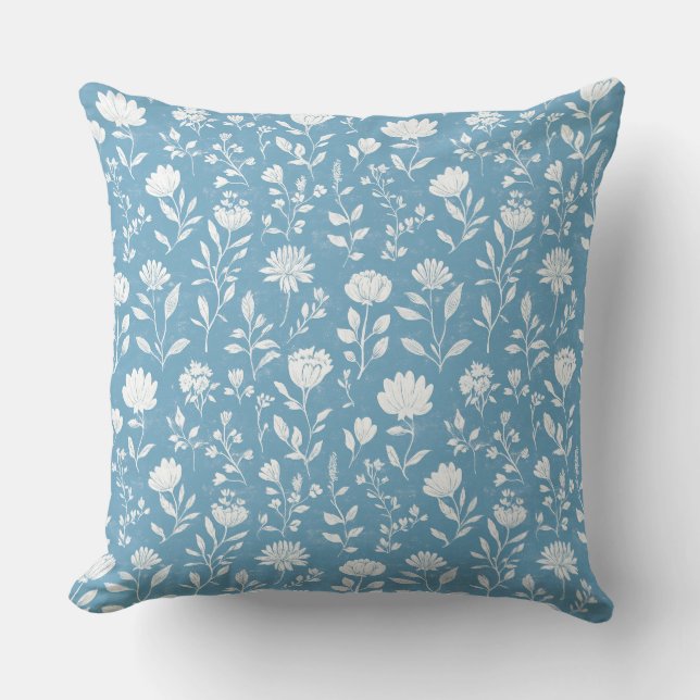 Coastal Granddaughter Throw Pillow (Front)