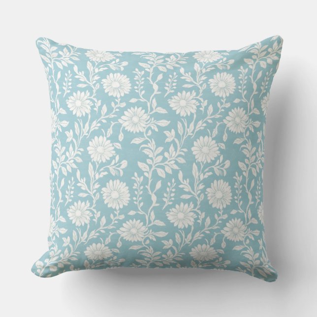 Coastal Granddaughter Throw Pillow (Front)