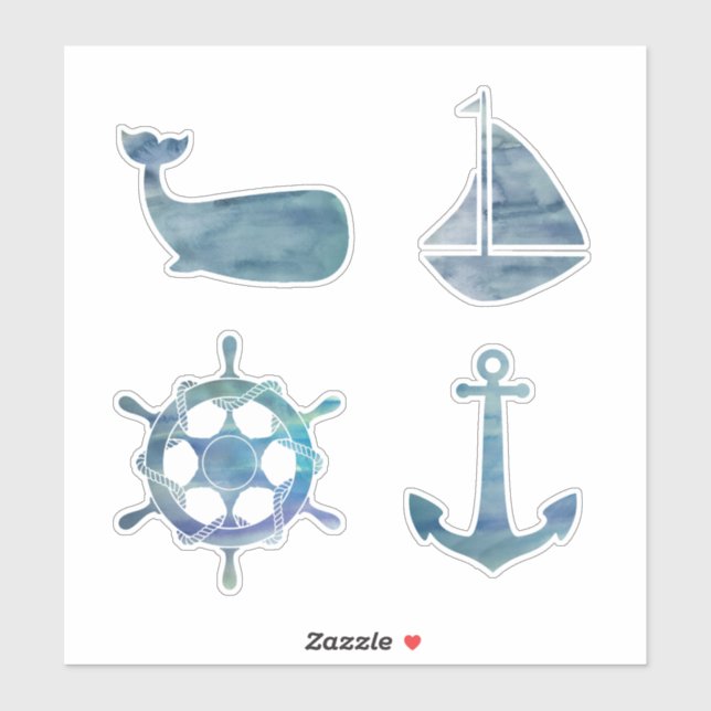 Coastal Graphics Whale Painting Nautical (Sheet)