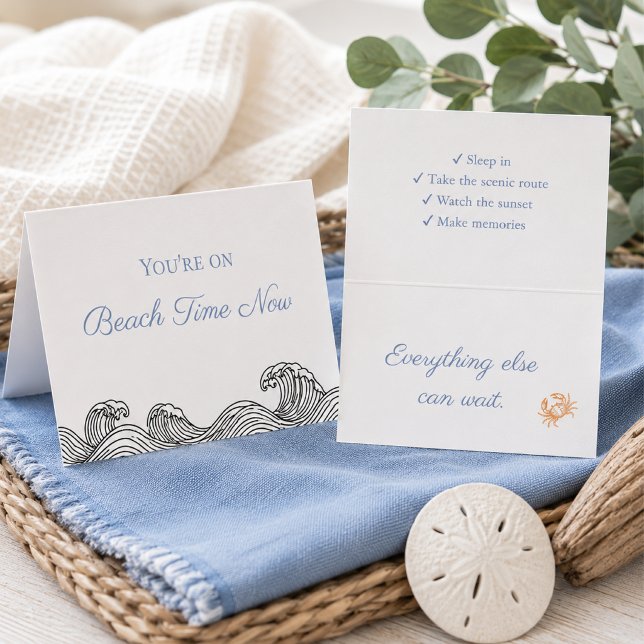 Coastal Guest Welcome Card (Creator Uploaded)