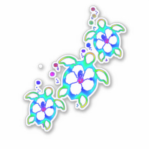 Coastal Honu Hawaiian Turtles