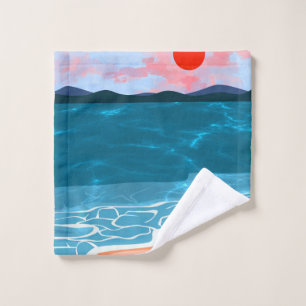 Coastal Hues Bath Towel Set