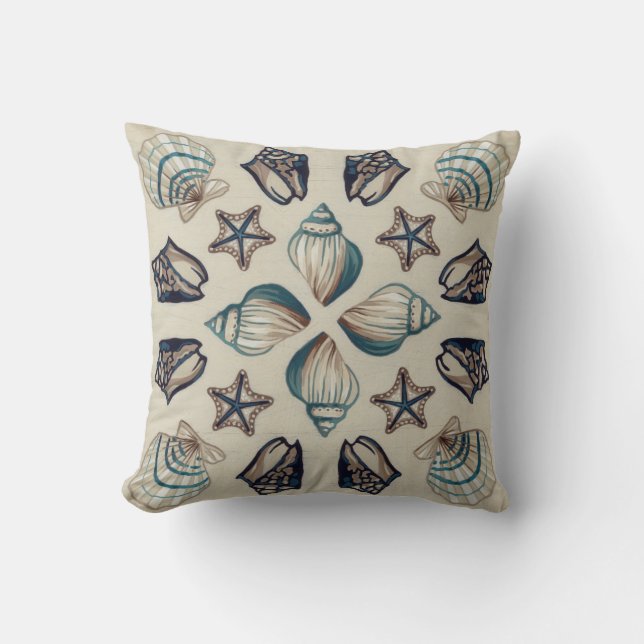 Coastal Kaleidoscope I Cushion (Front)