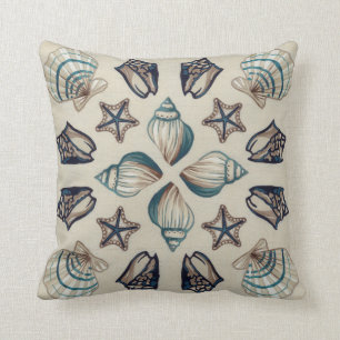 Coastal Kaleidoscope I Cushion
