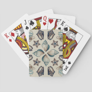 Coastal Kaleidoscope I Playing Cards