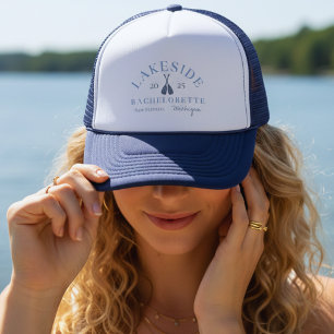 Coastal Lake Bachelorette Trucker Hat