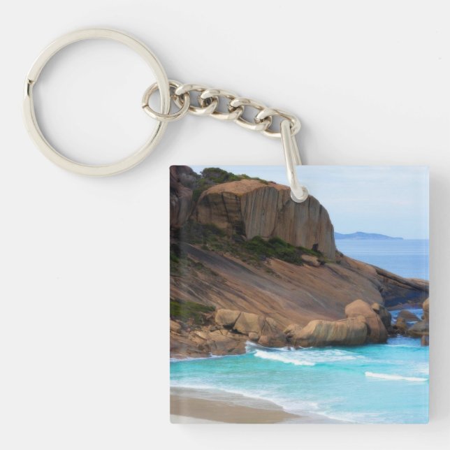 Coastal Landscape Key Ring (Front)